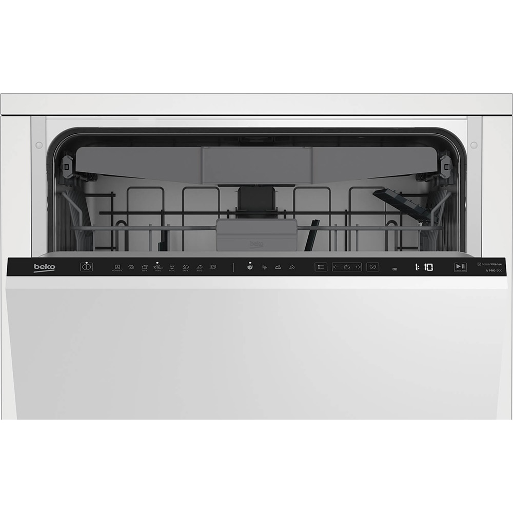 Masina de spalat vase incorporabila BEKO BDIN38651C, 16 seturi, 8 programe, 60 cm, Clasa B, panou comanda negru