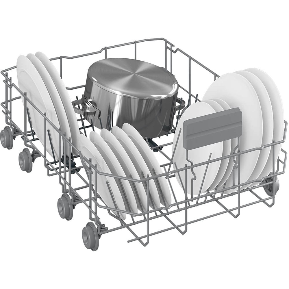 Masina de spalat vase incorporabila BEKO BDIS38020Q, 10 seturi, 8 programe, 45 cm, Clasa E, panou comanda negru