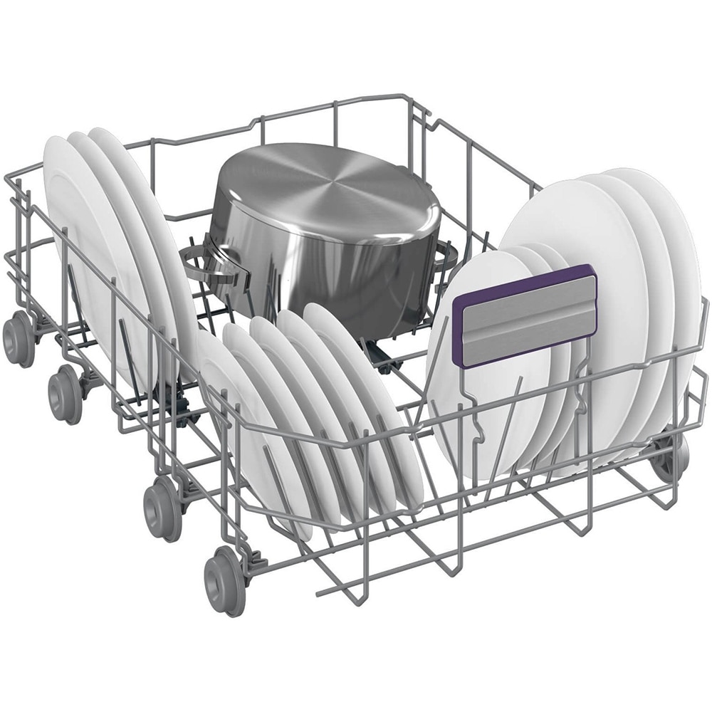 Masina de spalat vase incorporabila BEKO BDIS38040A, 10 seturi, 8 programe, 45 cm, Clasa C, panou comanda negru