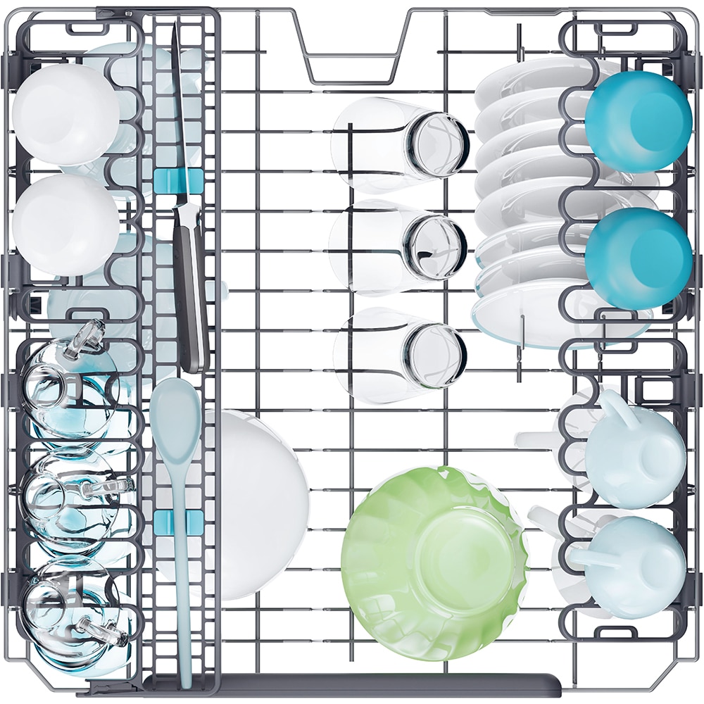 Masina de spalat vase independenta CANDY CF 5C4F0PA, 15 seturi, 8 programe, 60 cm, Clasa C, antracit