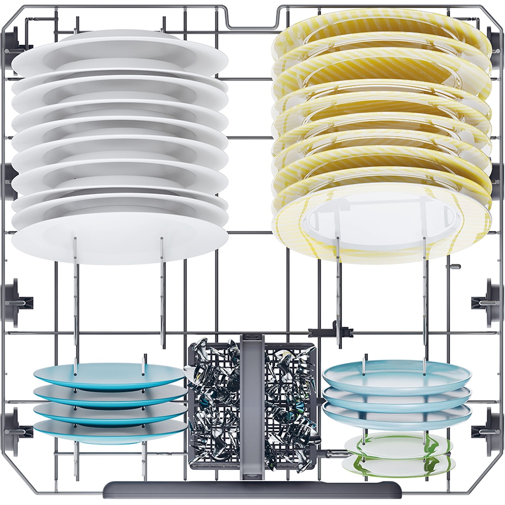 Masina de spalat vase independenta CANDY CF 5C4F0PA, 15 seturi, 8 programe, 60 cm, Clasa C, antracit