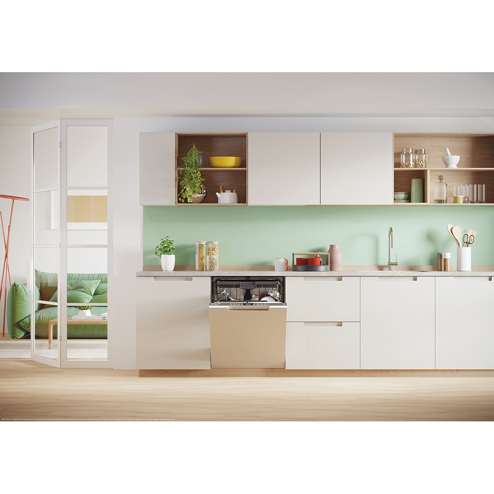 Masina de spalat vase incorporabila CANDY Rapido CI 6E7F1A, 16 seturi, 8 programe, 60 cm, Clasa E, panou comanda antracit