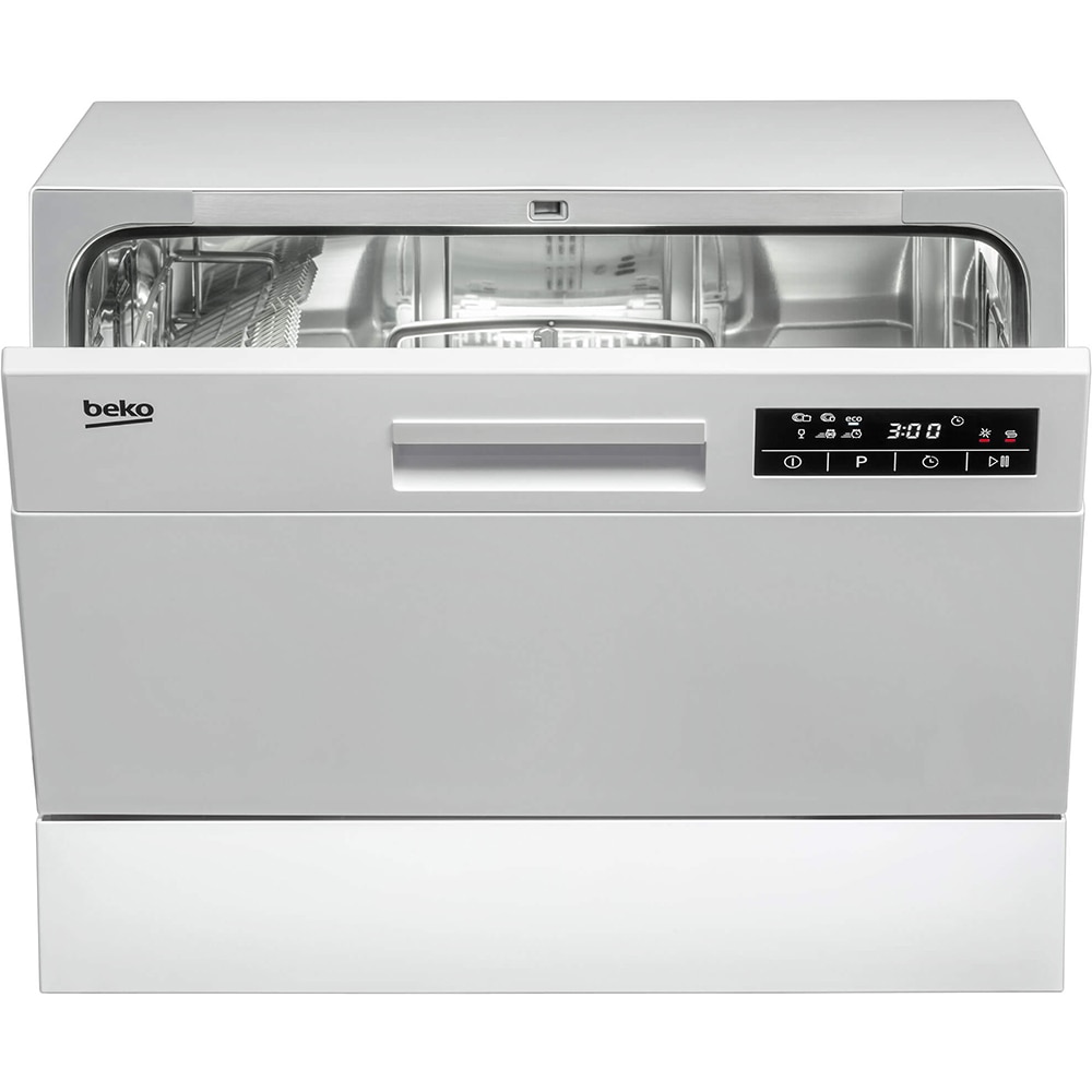 Masina de spalat vase independenta BEKO DTC36610W, 6 seturi, 6 programe, 55 cm, Clasa F, alb