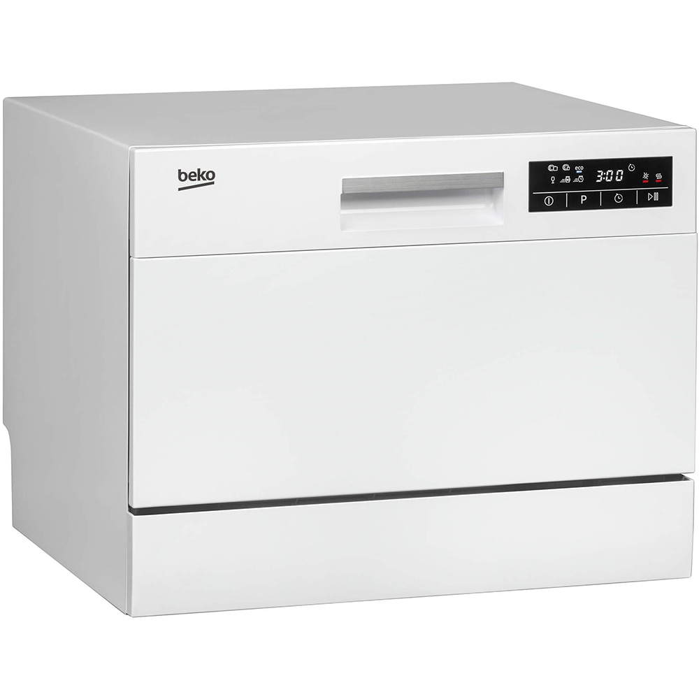 Masina de spalat vase independenta BEKO DTC36610W, 6 seturi, 6 programe, 55 cm, Clasa F, alb