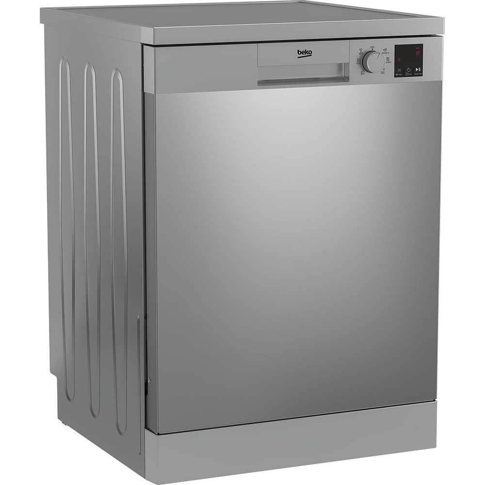 Masina de spalat vase independenta BEKO DVN06430X, 14 seturi, 6 programe, 60 cm, Clasa D, inox