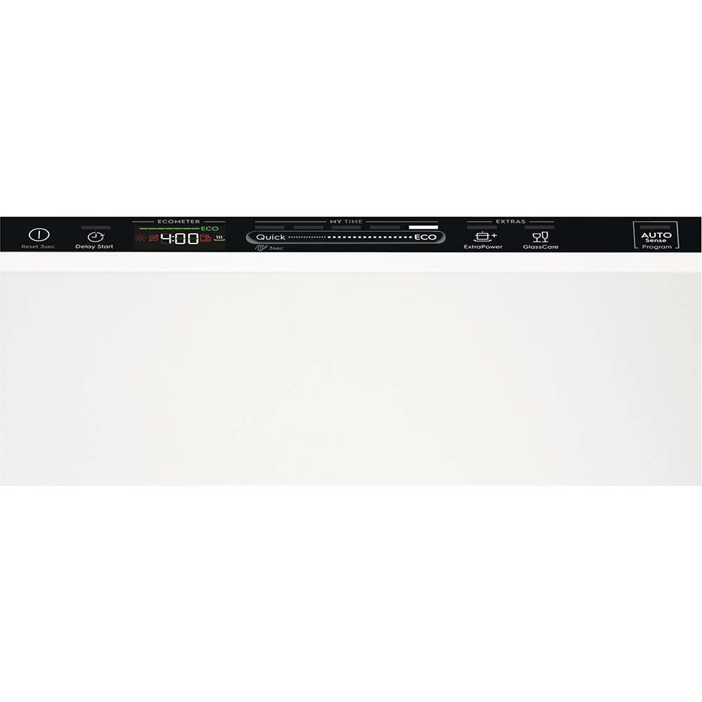 Masina de spalat vase incorporabila ELECTROLUX EEM48221L, 14 seturi, 8 programe, Clasa E, panou comanda negru