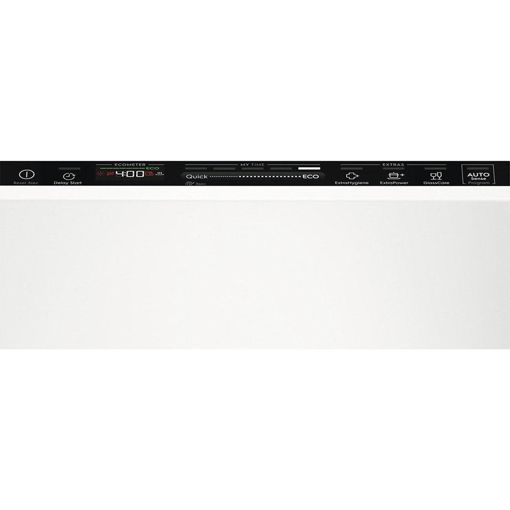 Masina de spalat vase incorporabila ELECTROLUX EEM63301L, 10 seturi, 8 programe, 45 cm, Clasa D, panou comanda negru