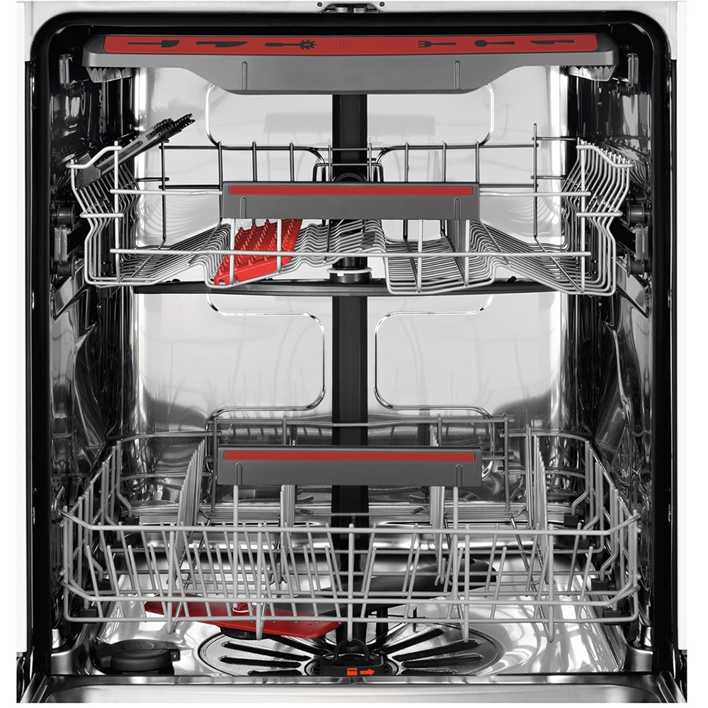 Masina de spalat vase independenta AEG FFB53937ZM, 14 seturi, 8 programe, 60 cm, Clasa D, inox