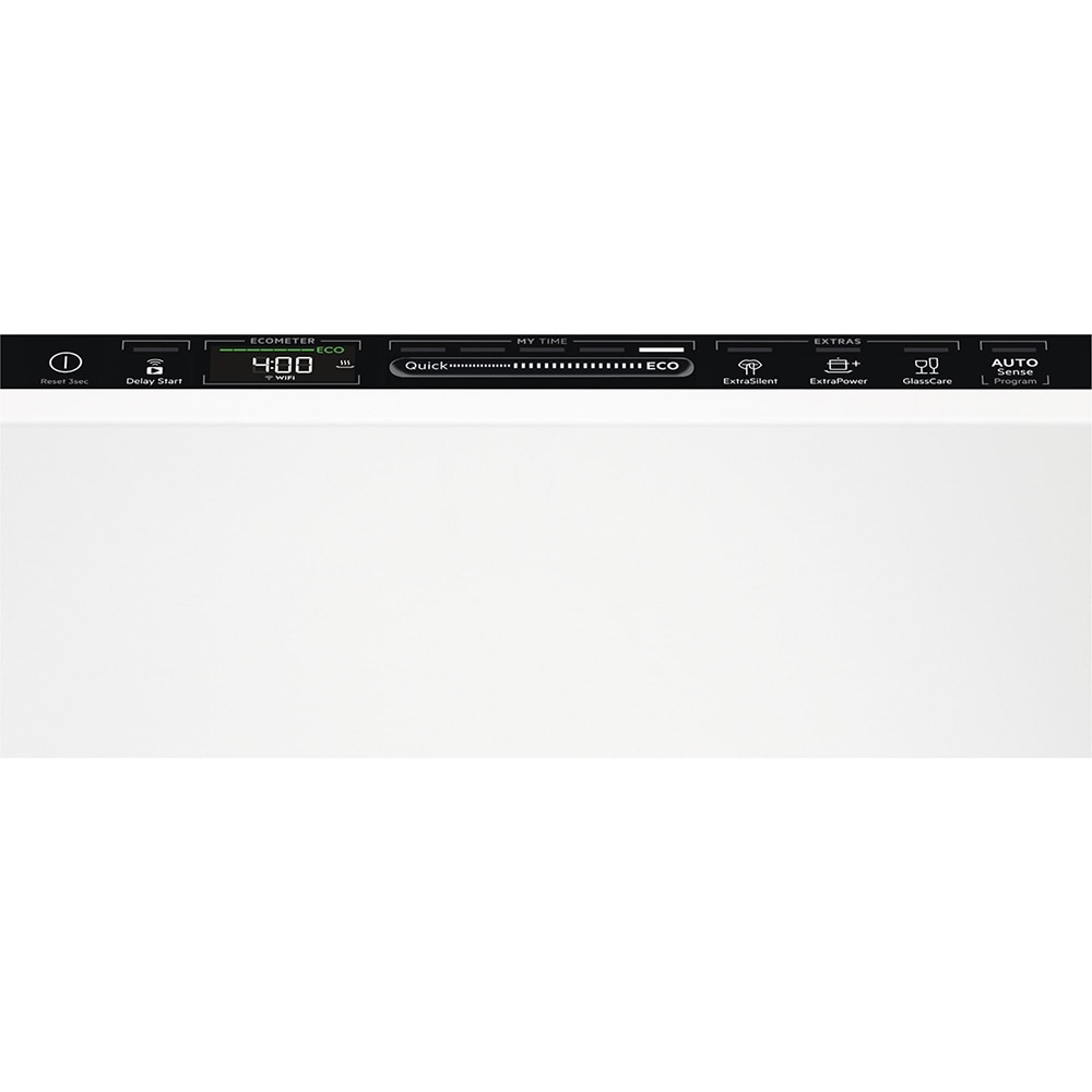 Masina de spalat vase incorporabila AEG FSE76738P, AirDry, 14 seturi, 7 programe, 60 cm, Clasa A, panou comanda negru