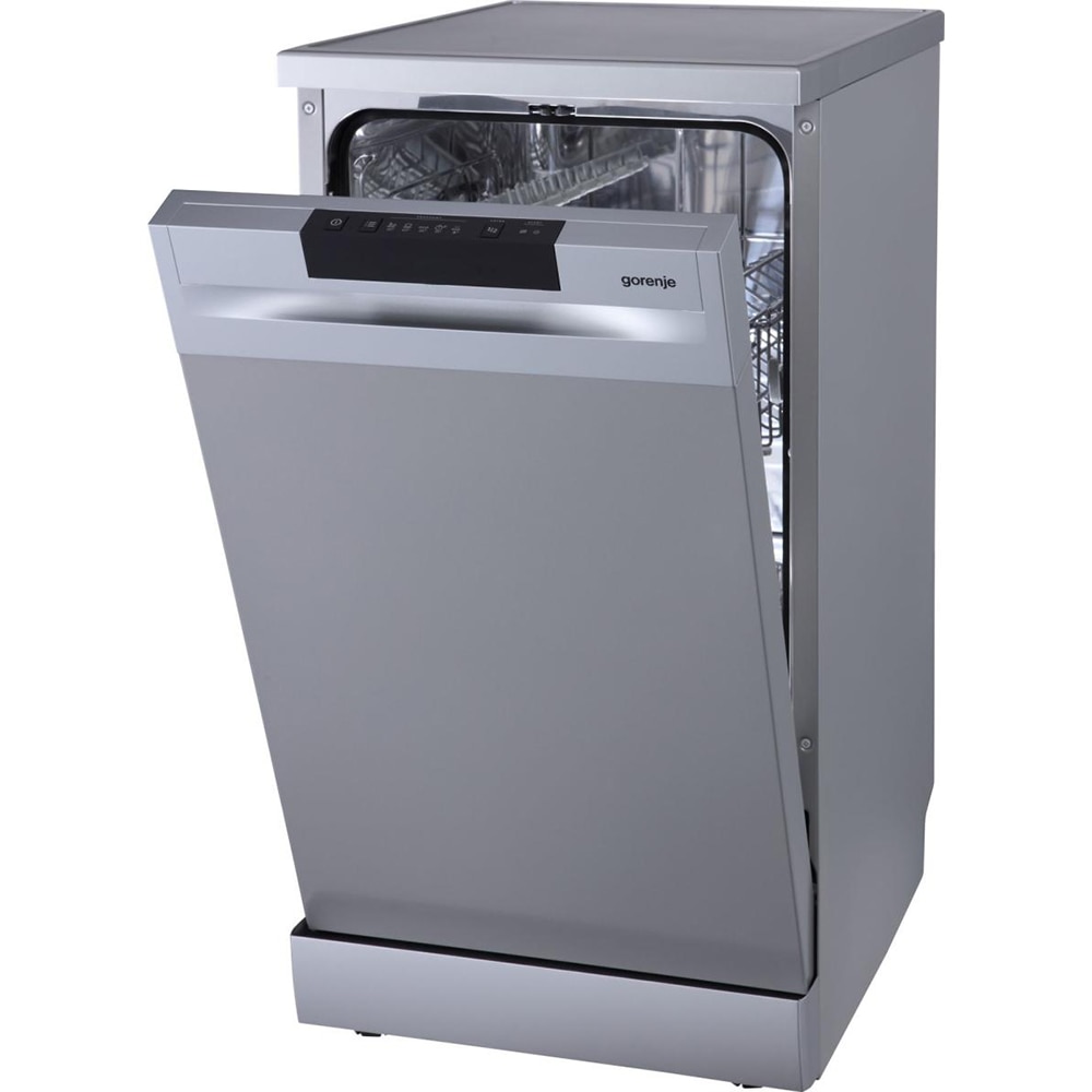 Masina de spalat vase independenta GORENJE GS520E15S, 9 seturi, 5 programe, 45 cm, Clasa E, inox