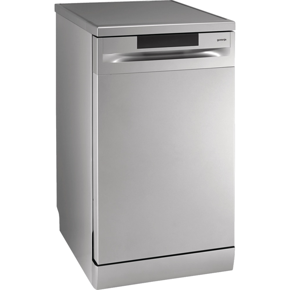 Masina de spalat vase independenta GORENJE GS520E15S, 9 seturi, 5 programe, 45 cm, Clasa E, inox