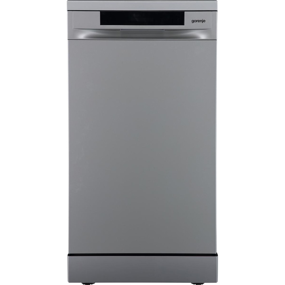 Masina de spalat vase independenta GORENJE GS541D10X, 9 seturi, 5 programe, 45 cm, Clasa D, argintiu