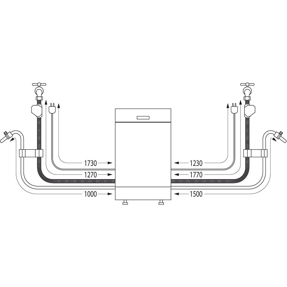 Masina de spalat vase independenta GORENJE GS673C60X, 16 seturi, 7 programe, 60 cm, Clasa C, argintiu