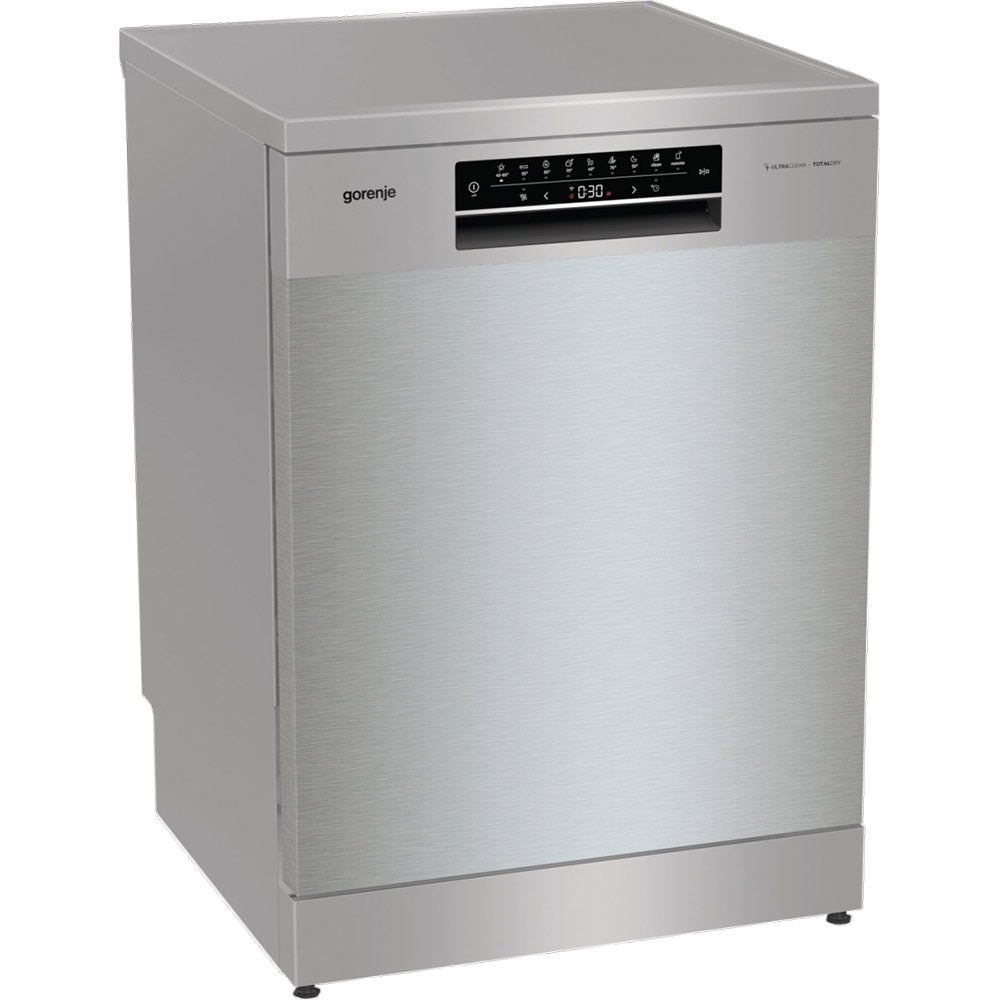 Masina de spalat vase independenta GORENJE GS673C60X, 16 seturi, 7 programe, 60 cm, Clasa C, argintiu