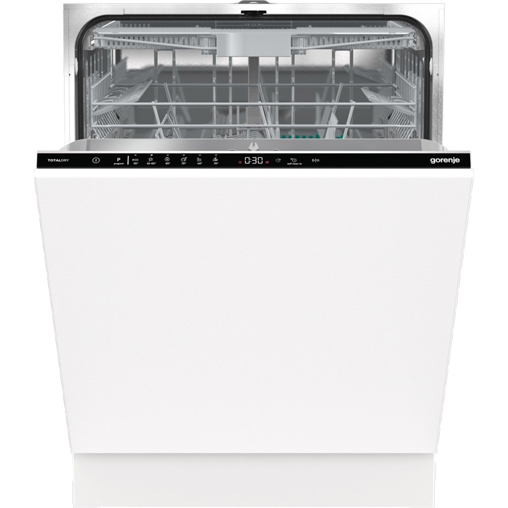 Masina de spalat vase incorporabila GORENJE GV643D60, 16 seturi, 6 programe, 60 cm, Clasa D, panou comanda negru