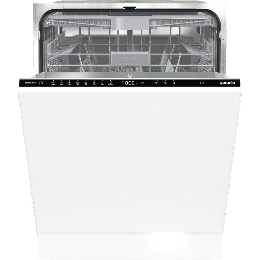 Masina de spalat vase incorporabila GORENJE GV673B60, 16 seturi, 7 programe, 60 cm, Clasa B, panou comanda negru