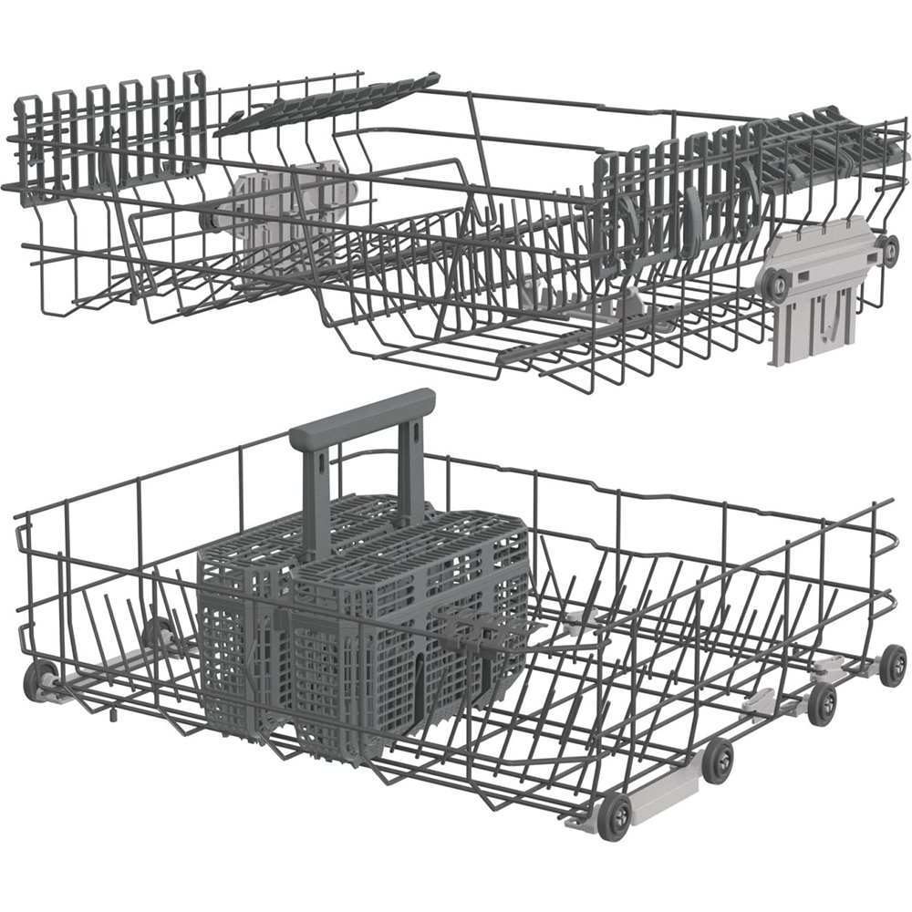 Masina de spalat vase incorporabila HISENSE HV642D90, 14 seturi, 6 programe, 60 cm, Clasa D, panou comanda argintiu
