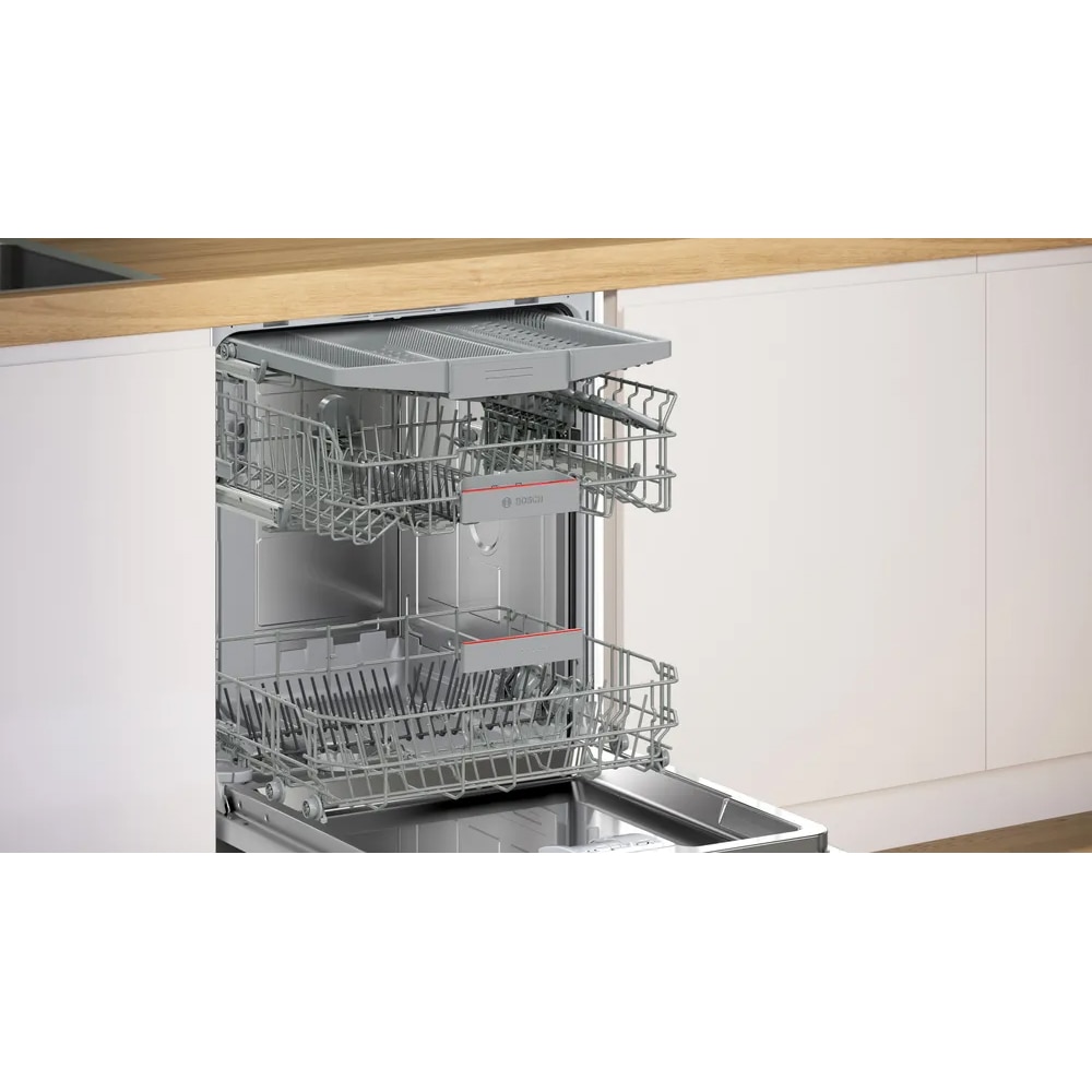 Masina de spalat vase incorporabila BOSCH SMV4EVX09E, 14 seturi, 6 programe, 60 cm, Clasa B, panou comanda inox