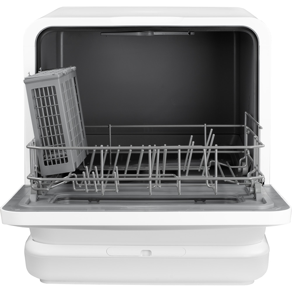 Masina de spalat vase independenta TURBIONAIRE AVA 3 TPDSAVA3CTD, 3 seturi, 6 programe, 44 cm, Clasa F, alb