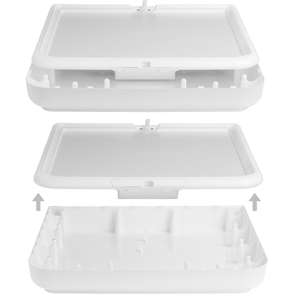 Masina de spalat vase independenta TURBIONAIRE AVA 3 TPDSAVA3CTD, 3 seturi, 6 programe, 44 cm, Clasa F, alb