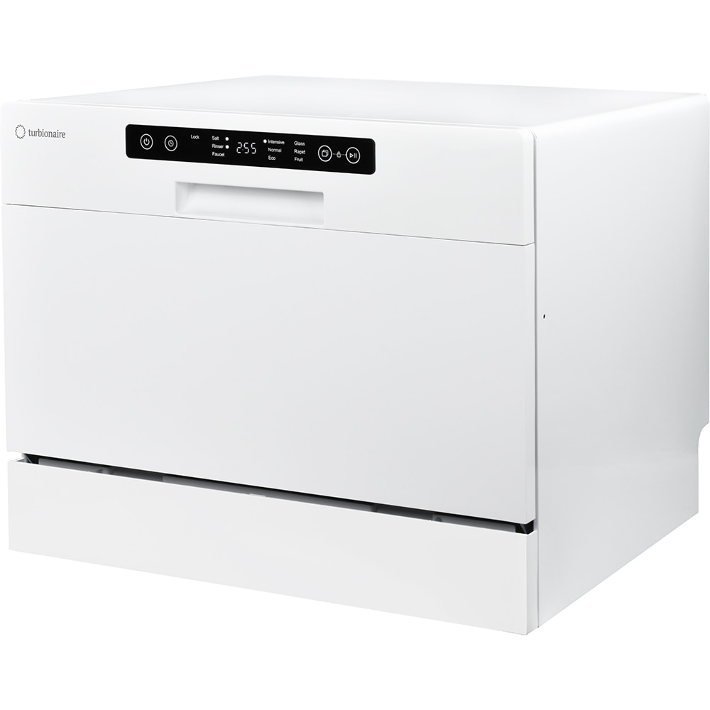 Masina de spalat vase independenta TURBIONAIRE AVA 6 TPDSAVA6CT, 6 seturi , 6 programe, 55 cm, Clasa D, alb