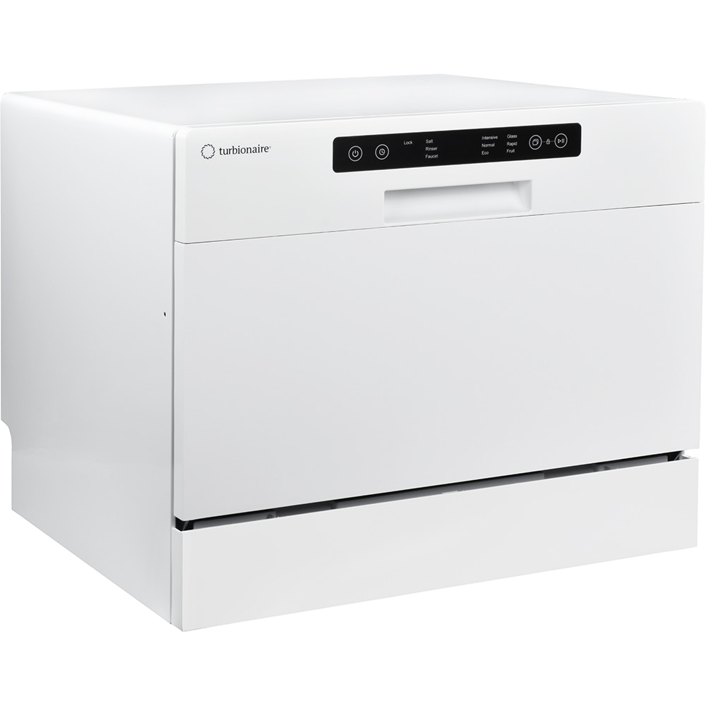 Masina de spalat vase independenta TURBIONAIRE AVA 6 TPDSAVA6CT, 6 seturi , 6 programe, 55 cm, Clasa D, alb