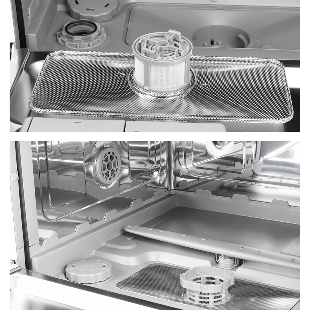 Masina de spalat vase independenta TURBIONAIRE AVA 6 TPDSAVA6CT, 6 seturi , 6 programe, 55 cm, Clasa D, alb