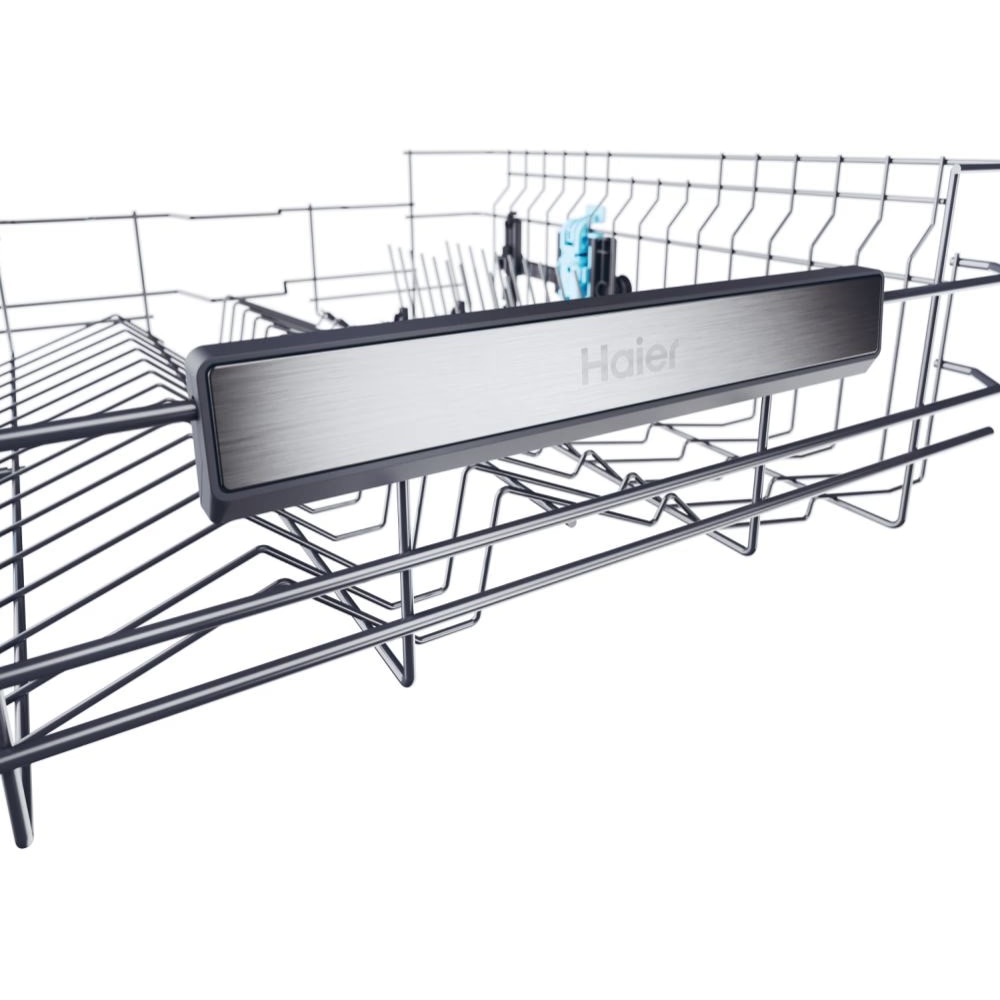 Masina de spalat vase independenta HAIER XF 6C2M1PX, 16 seturi, 10 programe, 60 cm, Clasa C, inox