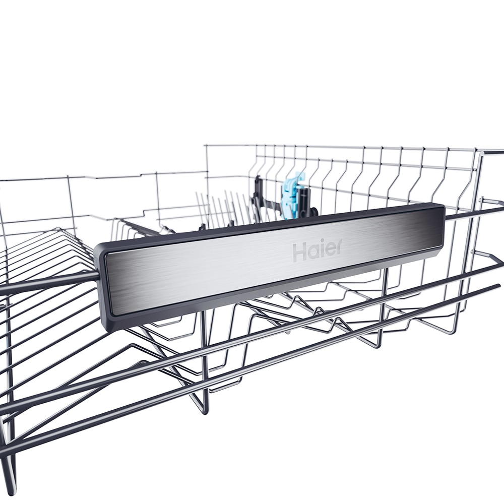 Masina de spalat vase incorporabila HAIER XI 6B0M3PB, 16 seturi, 10 programe, 60 cm, Clasa B, panou comanda negru