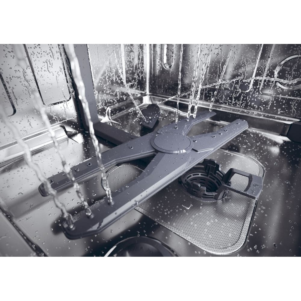 Masina de spalat vase incorporabila HAIER XS 4A4M4PB, 14 seturi, 10 programe, 60 cm, Clasa A, panou comanda negru