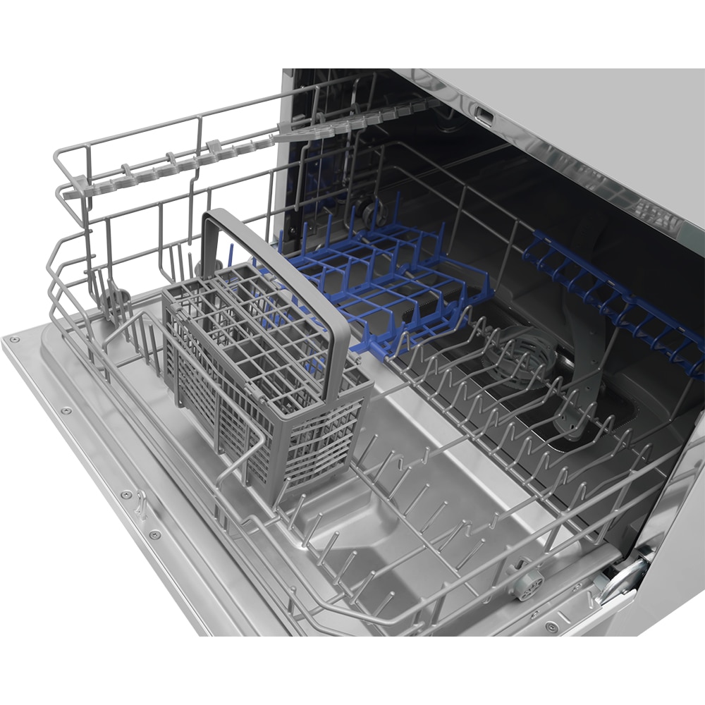 Masina de spalat vase independenta HANSA ZWM556WH, 6 seturi, 5 programe, 55 cm, Clasa F, alb