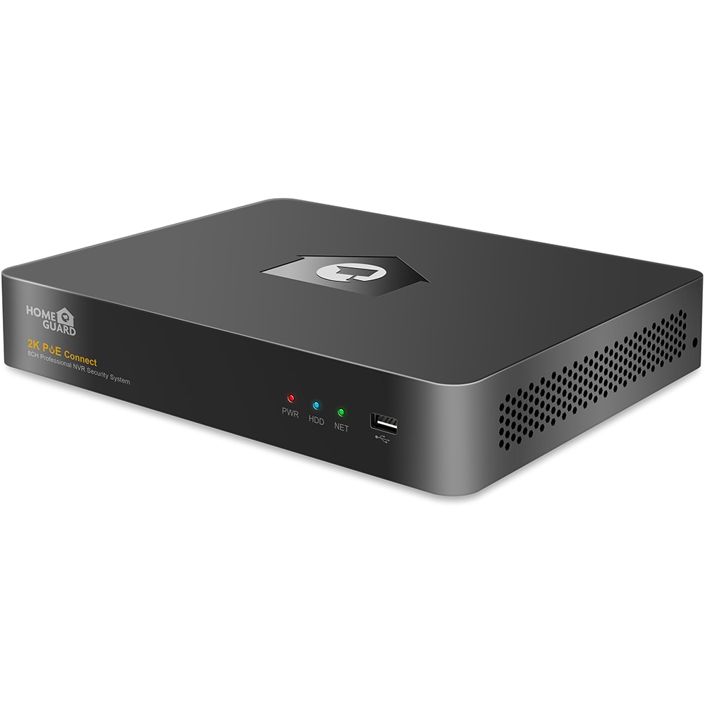 Kit de supraveghere video HOMEGUARD HGNVK-84804, 4 camere, 2K, 8