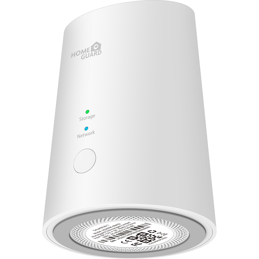 Kit de supraveghere video HOMEGUARD HGWNK108402, 4 Mp, 2 camere, 2880p, Wi-Fi, 10 canale, alb