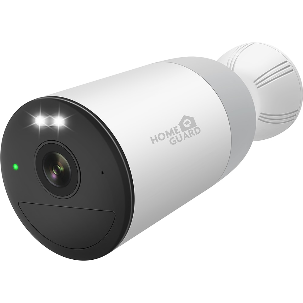 Kit de supraveghere video HOMEGUARD HGWNK108402, 4 Mp, 2 camere, 2880p, Wi-Fi, 10 canale, alb