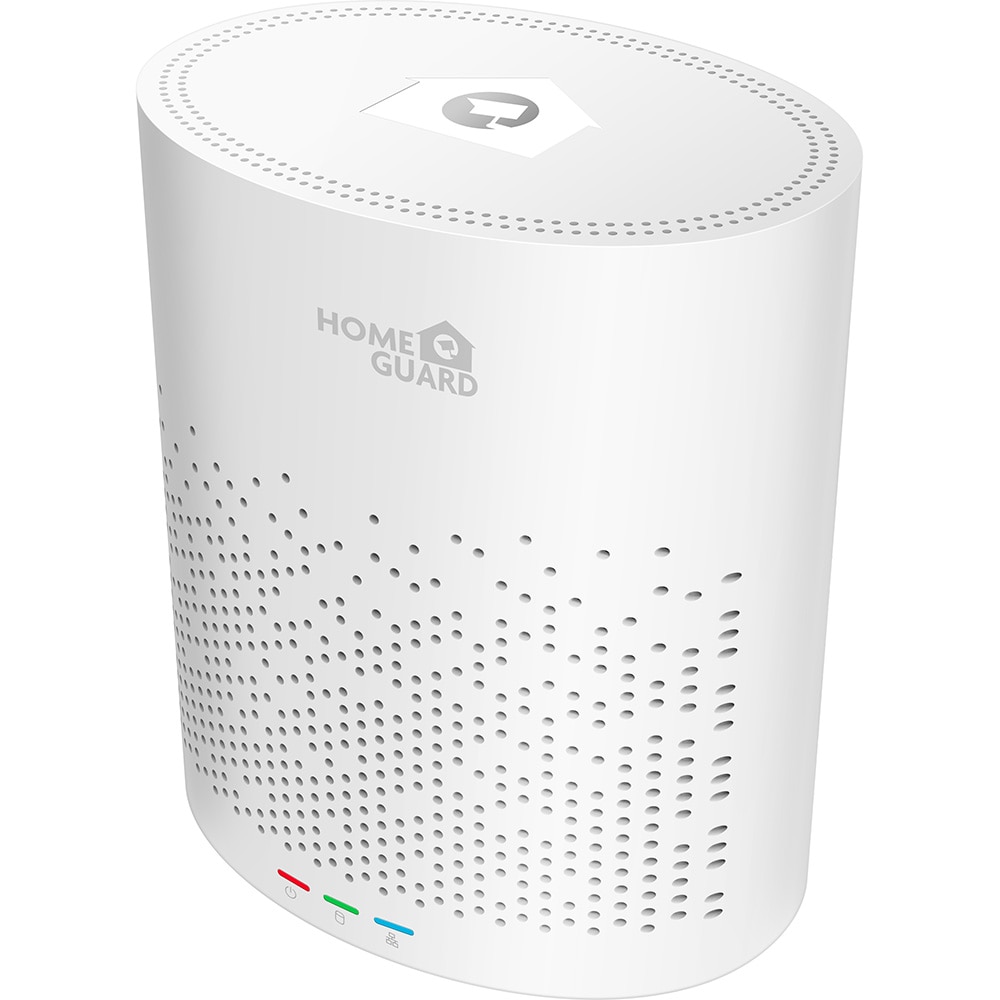 Kit de supraveghere video HOMEGUARD HGWNK-88102, 4MP, 2 camere, 1440p, Wi-Fi, 8 canale, alb