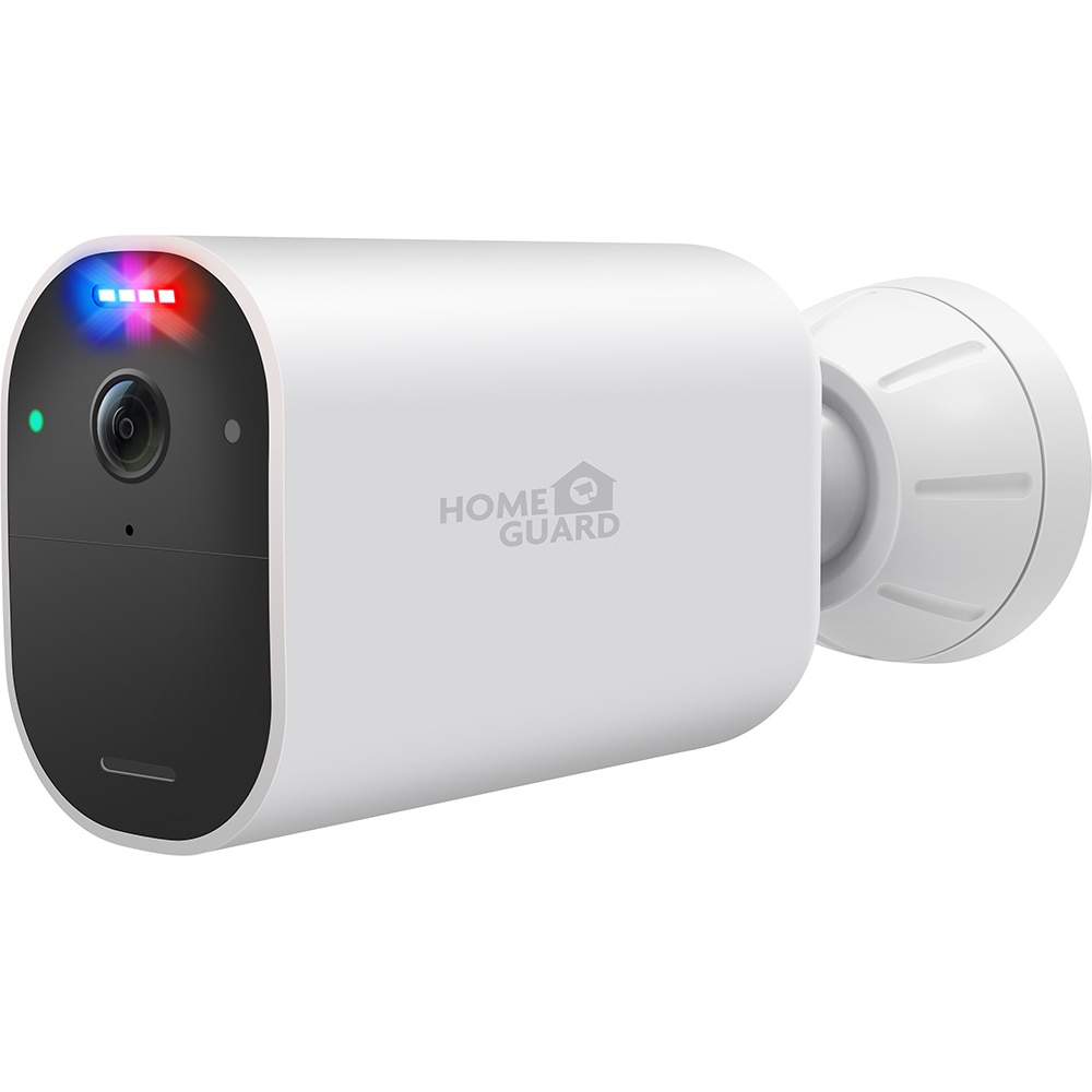 Kit de supraveghere video HOMEGUARD HGWNK-88102, 4MP, 2 camere, 1440p, Wi-Fi, 8 canale, alb