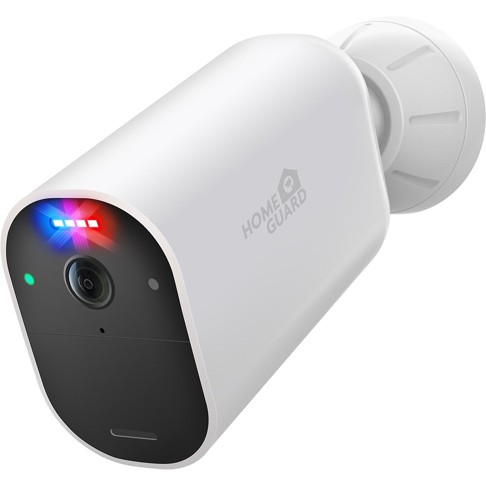 Kit de supraveghere video HOMEGUARD HGWNK-88102, 4MP, 2 camere, 1440p, Wi-Fi, 8 canale, alb