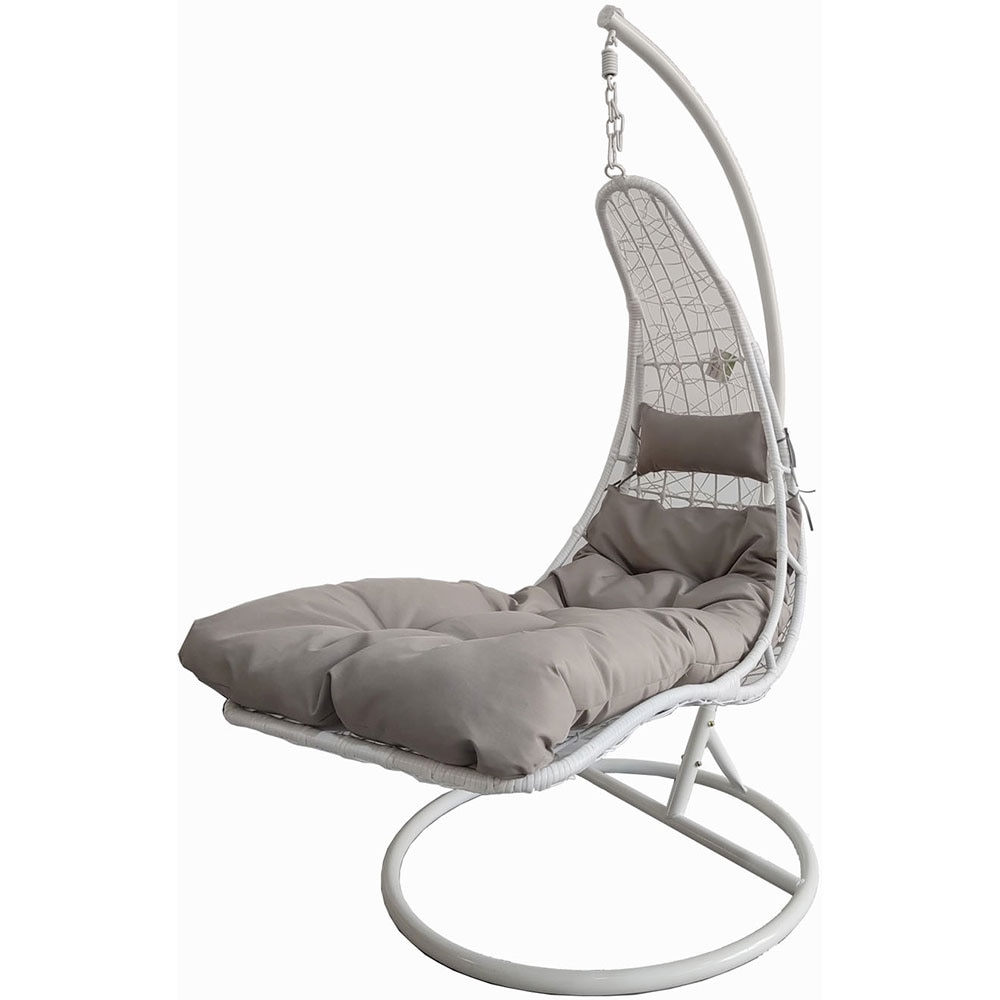 Leagan gradina Comfort, 105 x 105 x 203 cm, gri