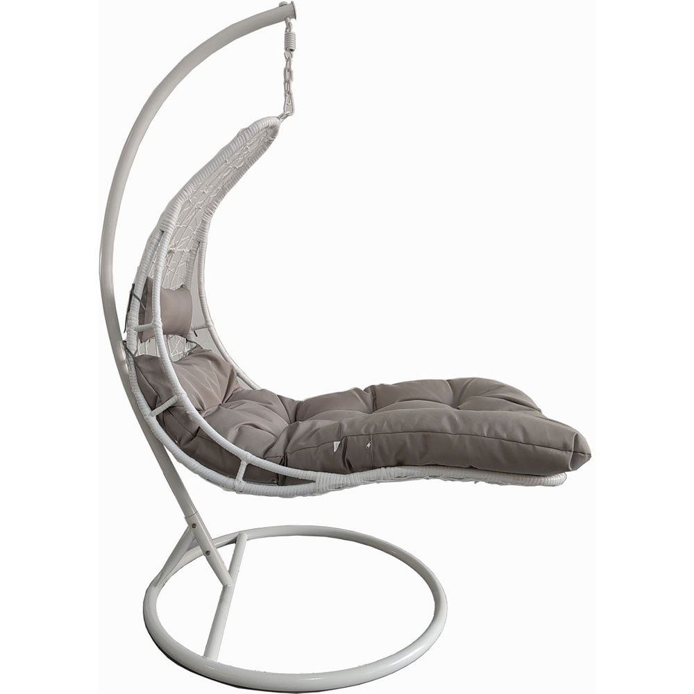 Leagan gradina Comfort, 105 x 105 x 203 cm, gri