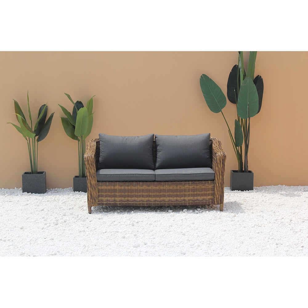 Set mobilier gradina MYRIA Blyth, 4 piese, maro