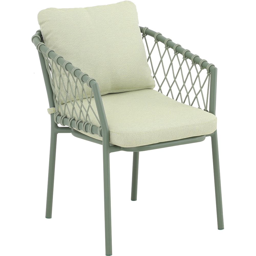 Set mobilier gradina MYRIA Adelaide, 7 piese, verde