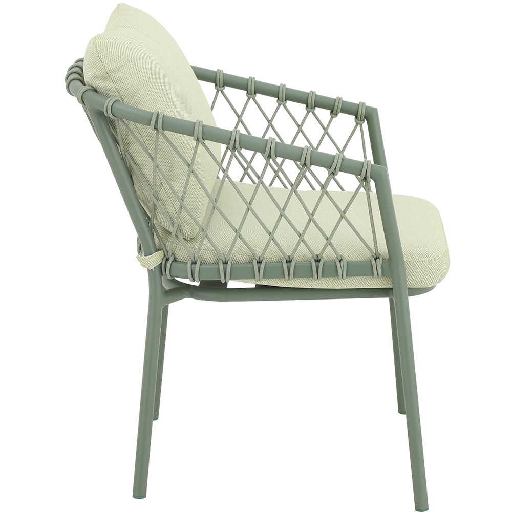Set mobilier gradina MYRIA Adelaide, 7 piese, verde