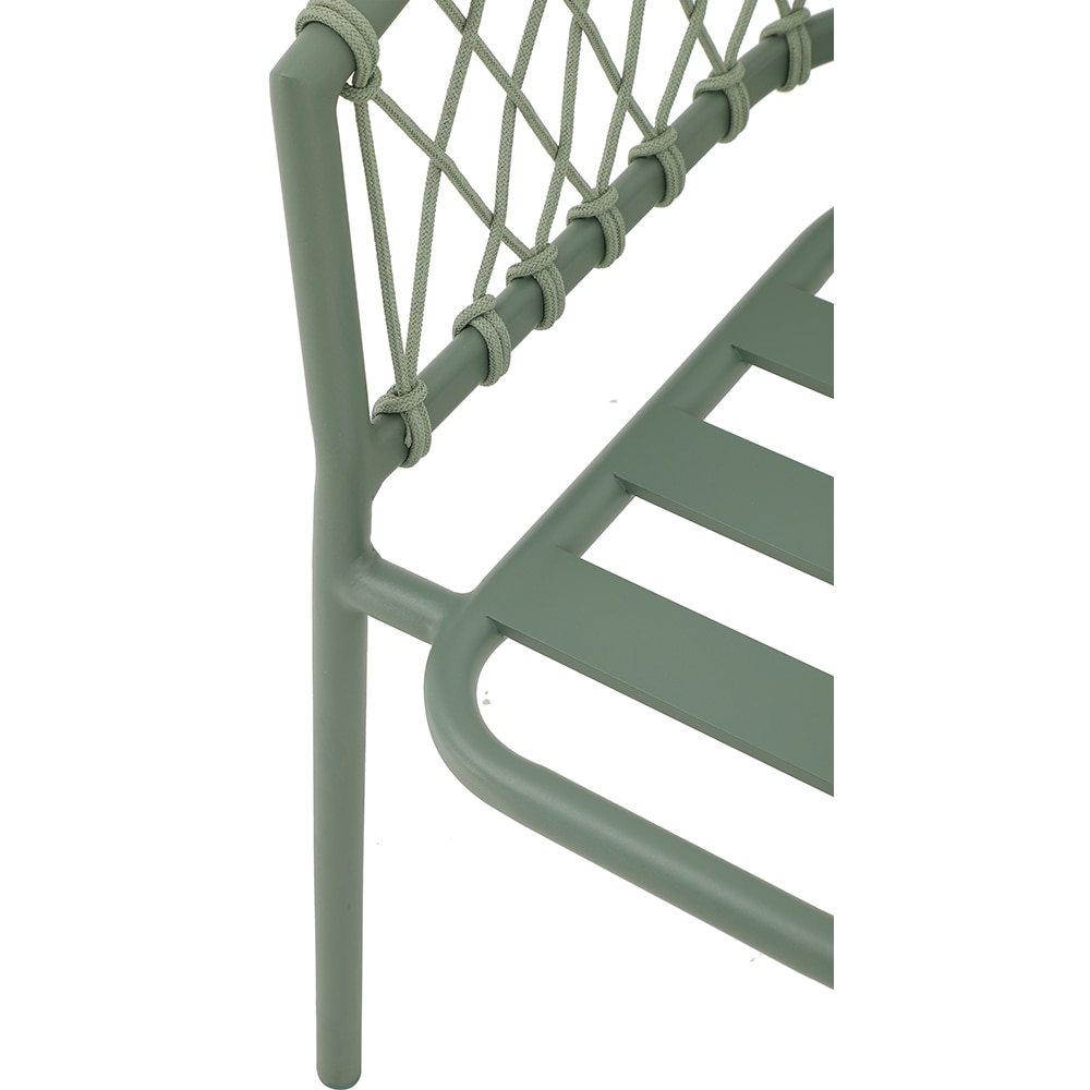 Set mobilier gradina MYRIA Adelaide, 7 piese, verde