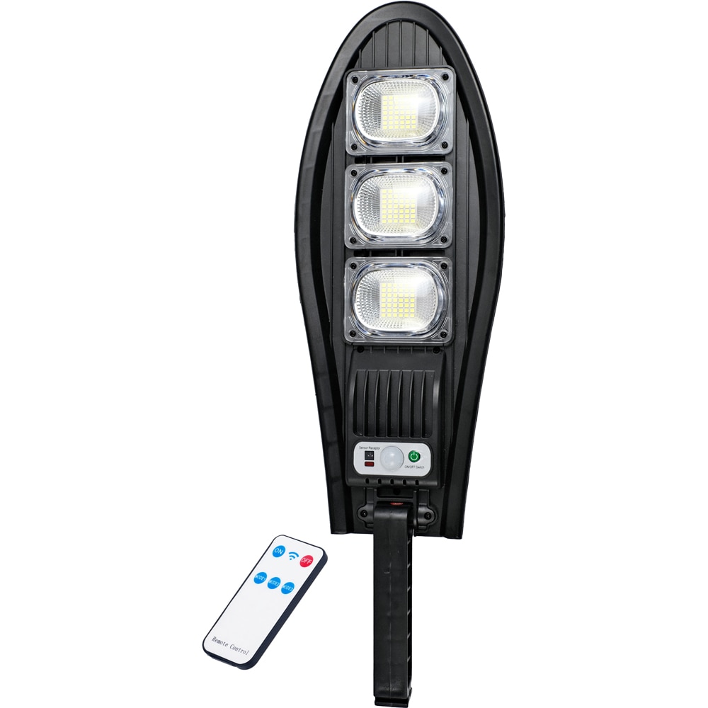 Lampa solara MYRIA MY10312, 15W, 1320lm, IP65, negru