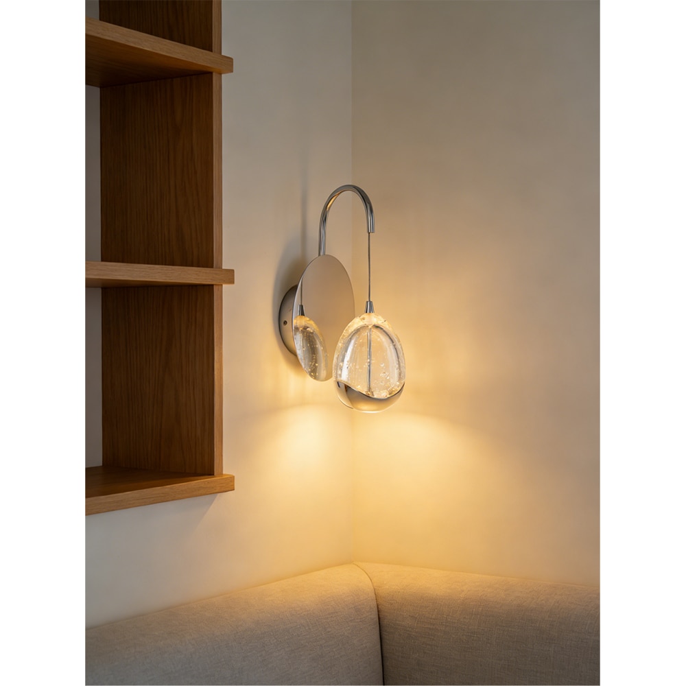 Aplica LED MYRIA MY10323CH, 6W, 360lm, 4000K, IP20, crom