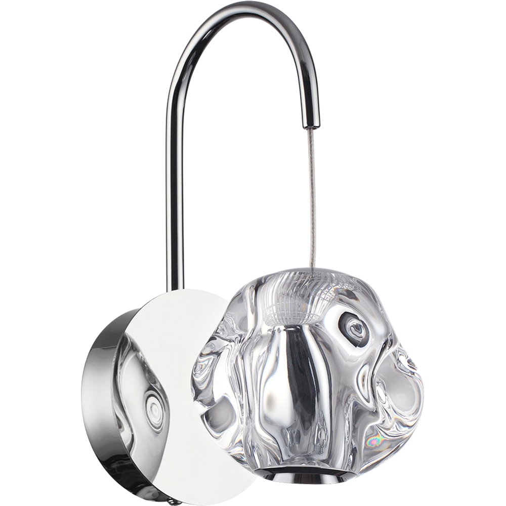 Aplica LED MYRIA MY10327CH, 6W, 230lm, 4000K, IP20, crom