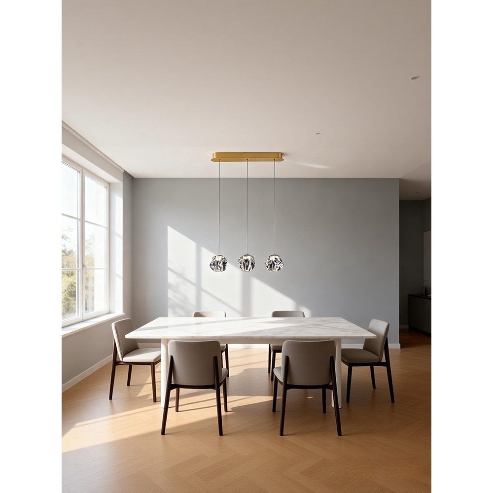 Lustra LED MYRIA MY10328GD, 16W, 755lm, 4000K, IP20, auriu