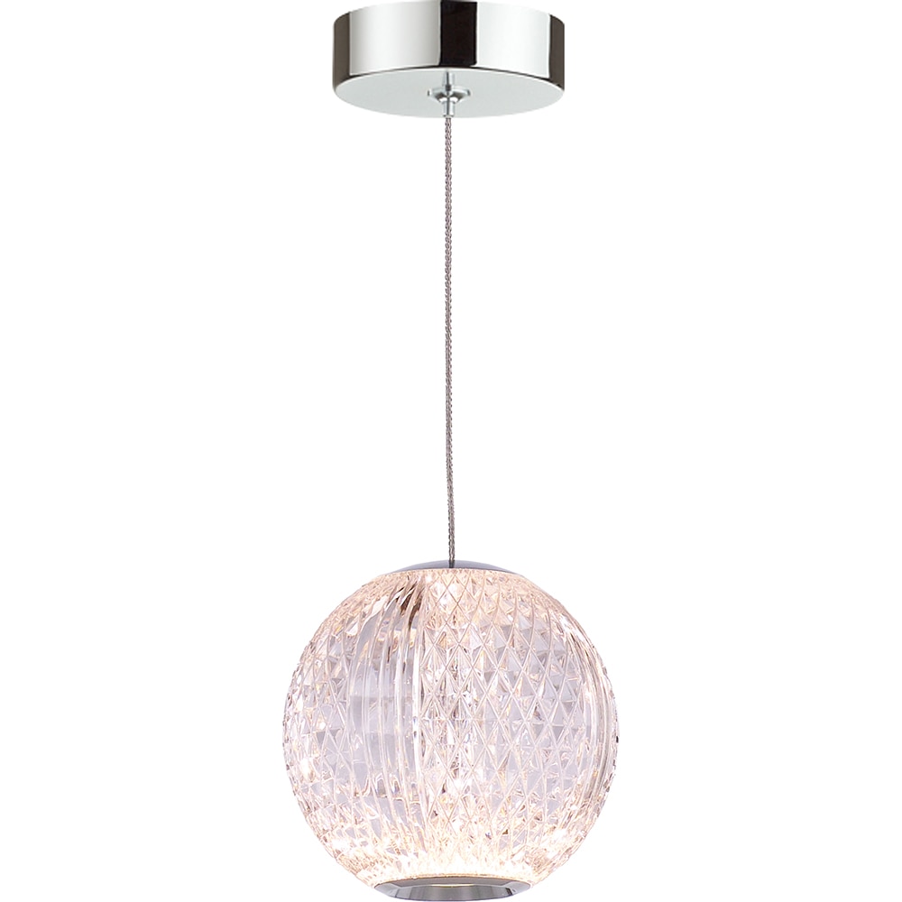 Pendul suspendat MYRIA Diamond, LED, 6W, 12x12x150 cm, crom