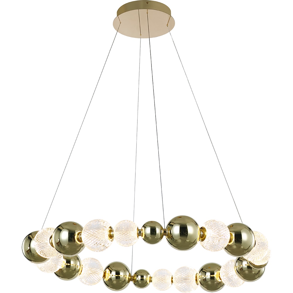 Lustra LED MYRIA Diamond MY10342GD, 48W, 4204.2lm, 4000K, IP20, auriu