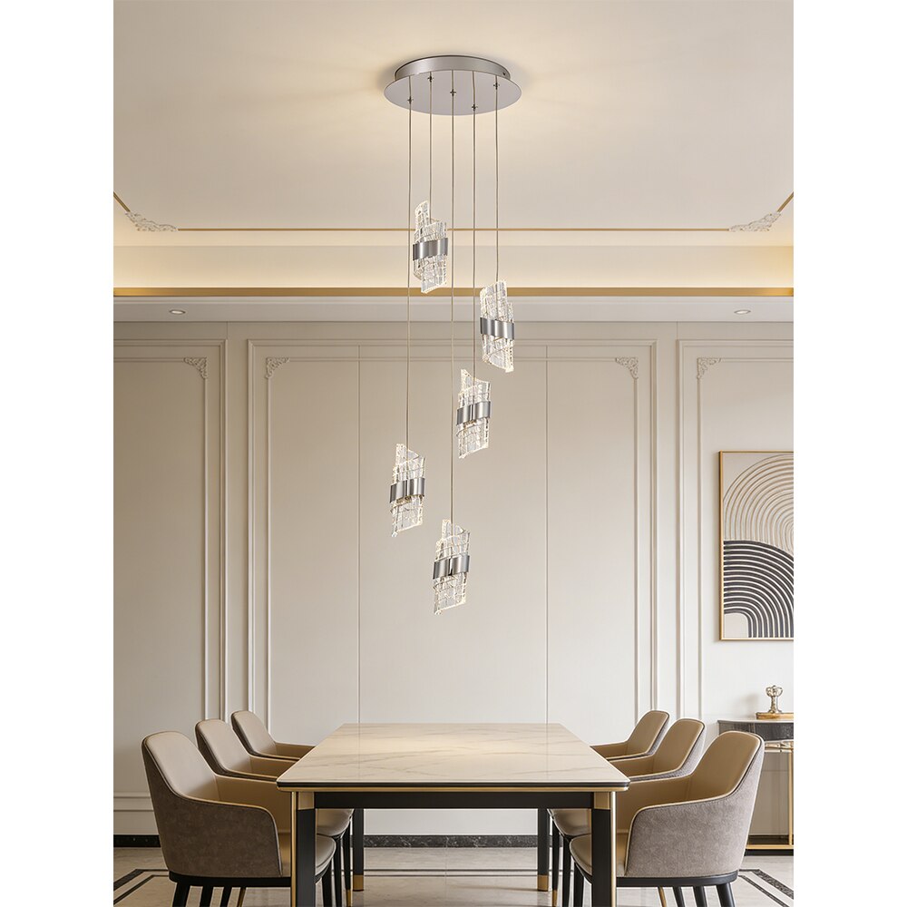 Lustra LED MYRIA MY10352CH, 42W, 3295.7lm, 4000K, IP20, crom